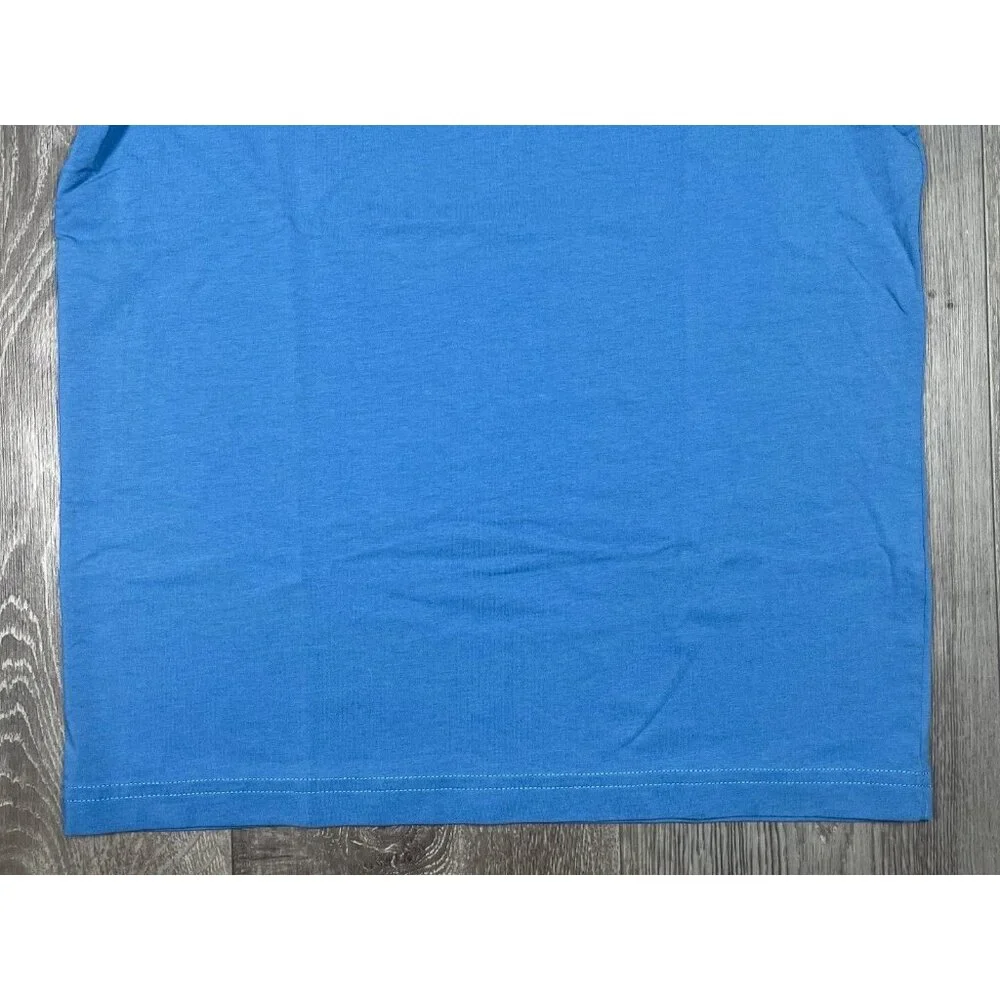 Rhone Blue Element Tee Cotton Everyday T-Shirt - Men Size Small - Picture 5 of 12